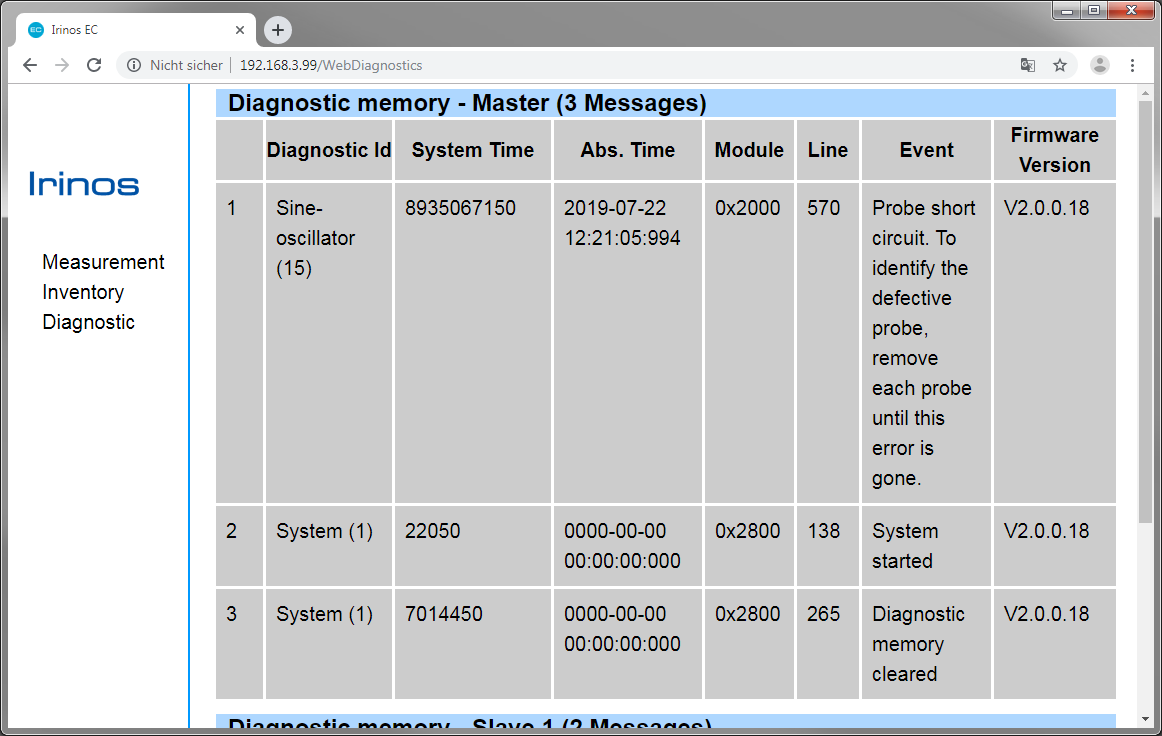 IrinosEC_WebDiagnostic